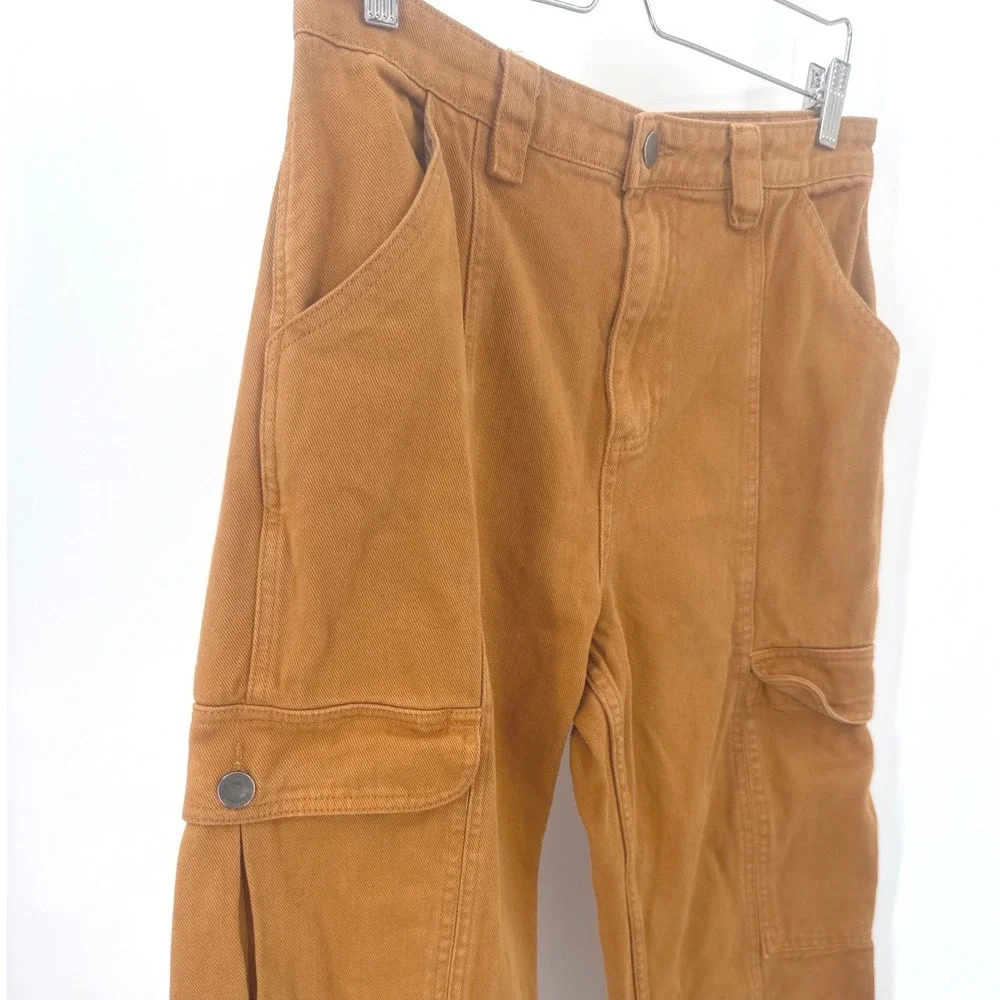 Billabong Mens Brown Cargo Utility Pants Baggy Retro SZ‎ 30 Y2K streetwear